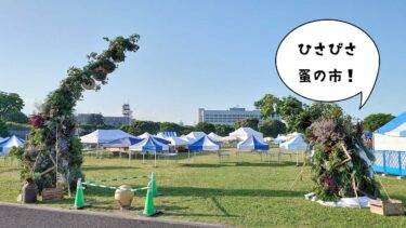 ひさびさビッグイベント！昭和記念公園ゆめひろばで明日6/3〜『第17回 東京蚤の市』が開催。前日の様子を見てみた